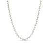 Round Shaped CZ tennis Chain Necklace