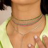 Tennis Lariat Necklace