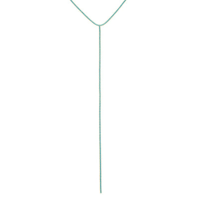 Tennis Lariat Necklace